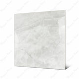 Onyx Lural large format porcelain tile angled view highlighting polished onyx finish, smoky veining, and rectified edges