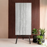 New Travertino Grey 120x240cm 09mm – Glossy