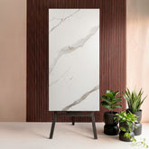 Ivory Crest Marble Look Porcelain Tile 60x120cm – 9mm Thickness