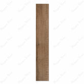 Columbia Marron wood-look porcelain plank tile with natural oak grain texture