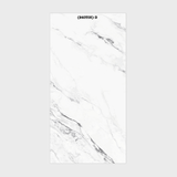 240T05 White Marble-Look Porcelain Slab 120x240cm 09mm