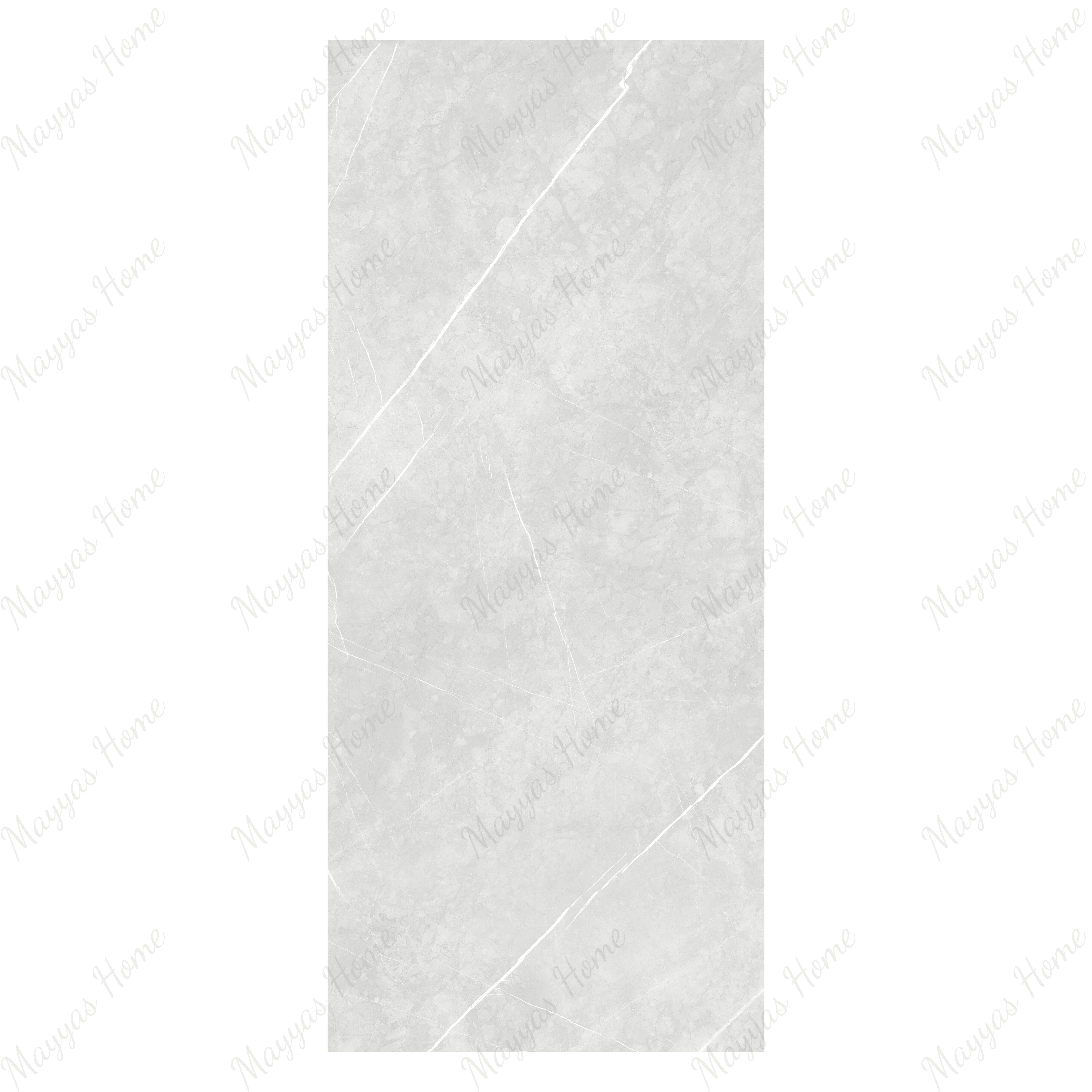 PIETRA BIANCO 120x278cm white marble look tile with soft veining and a polished glossy finish. A premium large format tile for luxurious interiors.