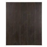 Close-up view of Emient Wenge plank tile showing rich dark wood grain finish