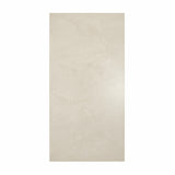 Element Cotano Dust porcelain slab displayed on easel against luxury backdrop showing soft ivory stone surface with subtle white veining for UAE interior design