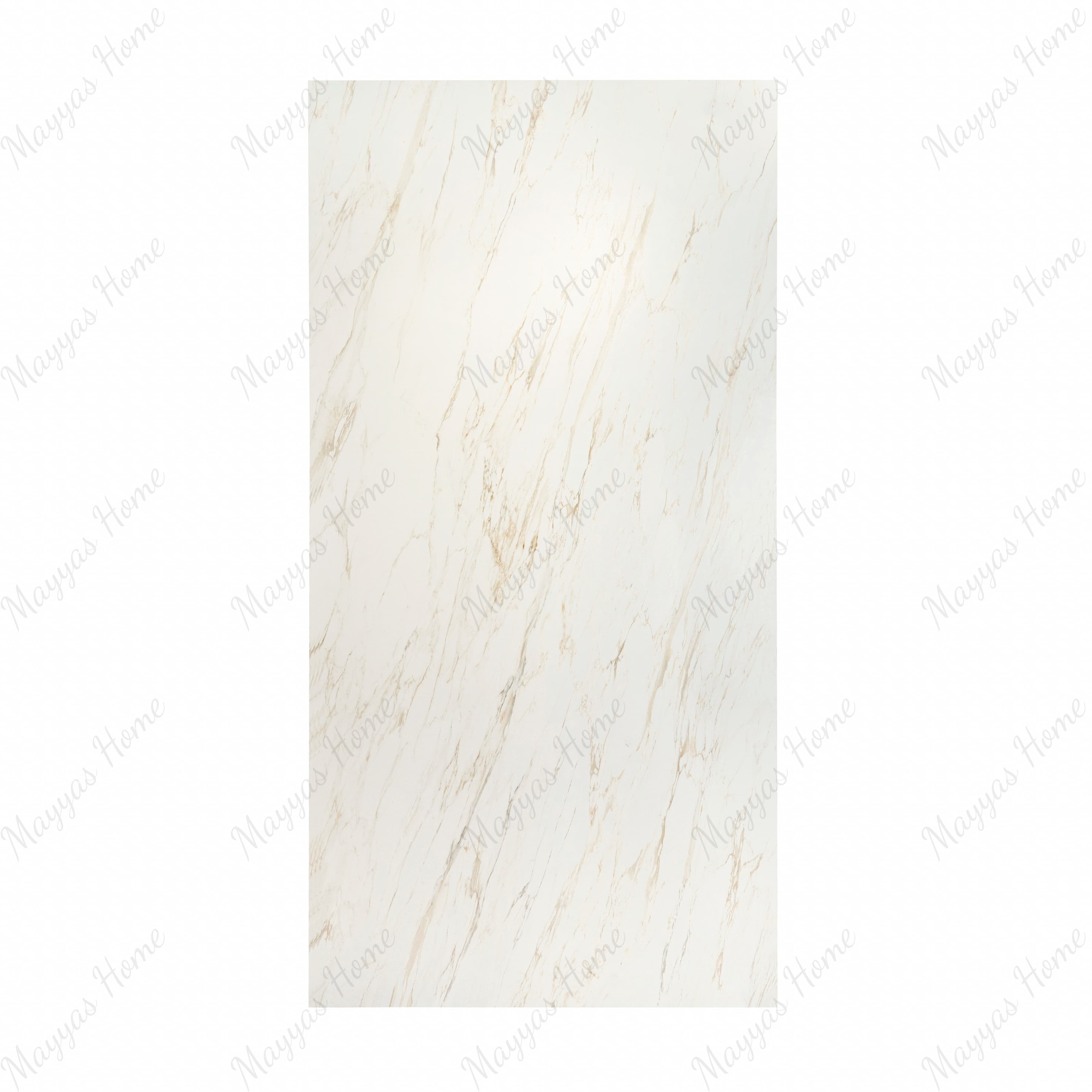 Hore Statuario 120x240cm matt porcelain tile with 09mm thickness. White marble look with soft grey veins, elegant matt finish for walls and floors.