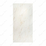 Hore Statuario 120x240cm matt porcelain tile with 09mm thickness. White marble look with soft grey veins, elegant matt finish for walls and floors.
