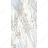 Macchia Vecchia Azzurra 160x320cm 06mm – Book-Match Honed Porcelain Tile