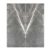 MARQUINA GREY 120x280cm 09mm – Book-Match Glossy Porcelain Tile
