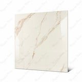Grisial Pink large format porcelain tile angled view highlighting polished marble finish, elegant rose-gold veining, and rectified edges