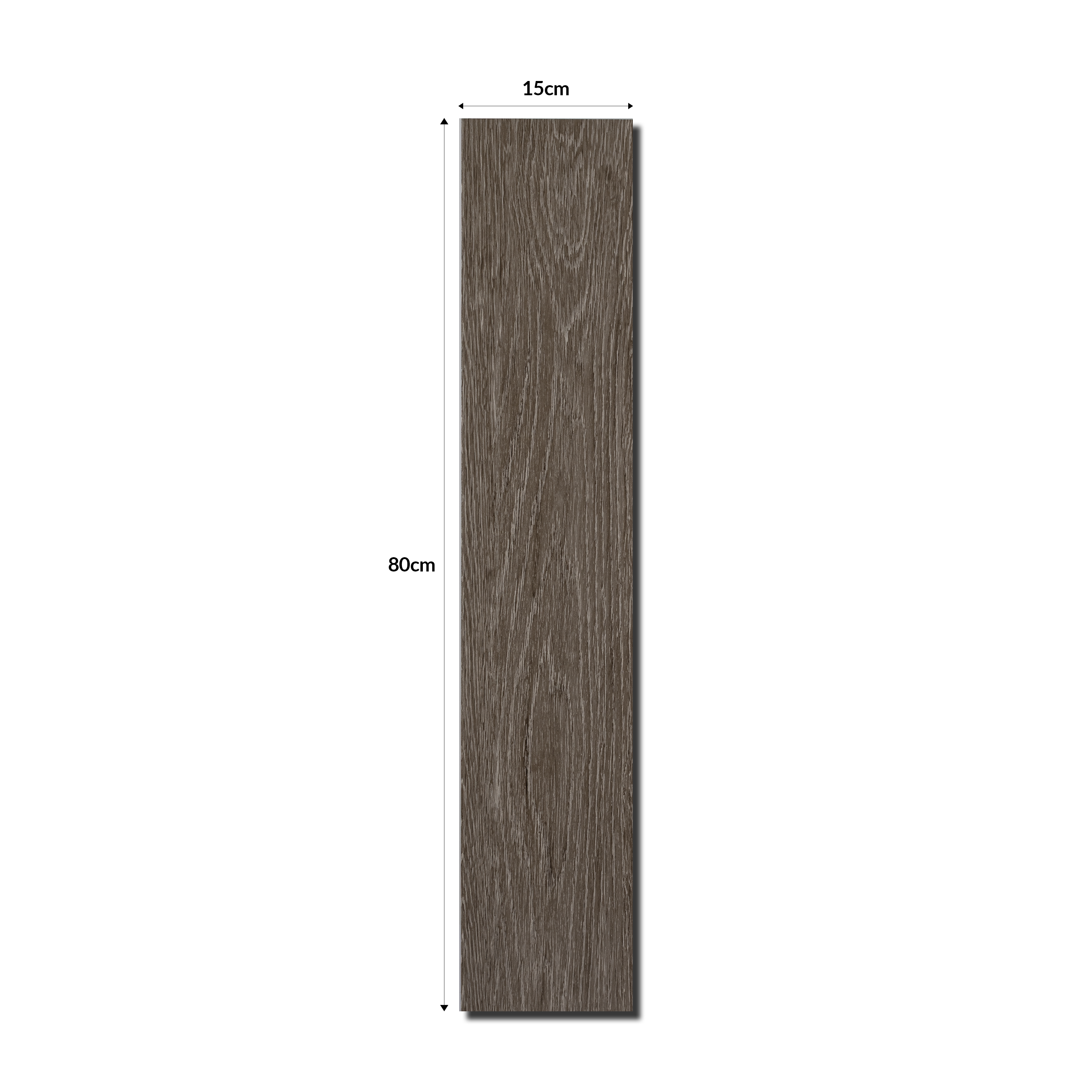 Shop 1806-K 15x80cm porcelain parquet tiles. 9mm thick, dark wood look flooring for stylish bedrooms, kitchens & living rooms in UAE homes.