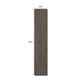 Shop 1806-K 15x80cm porcelain parquet tiles. 9mm thick, dark wood look flooring for stylish bedrooms, kitchens & living rooms in UAE homes.