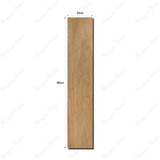 Buy 1807-K 15x80cm parquet porcelain tiles. 9mm thick, light wood look tiles for stylish bedrooms, kitchens & living rooms. Durable flooring in UAE.