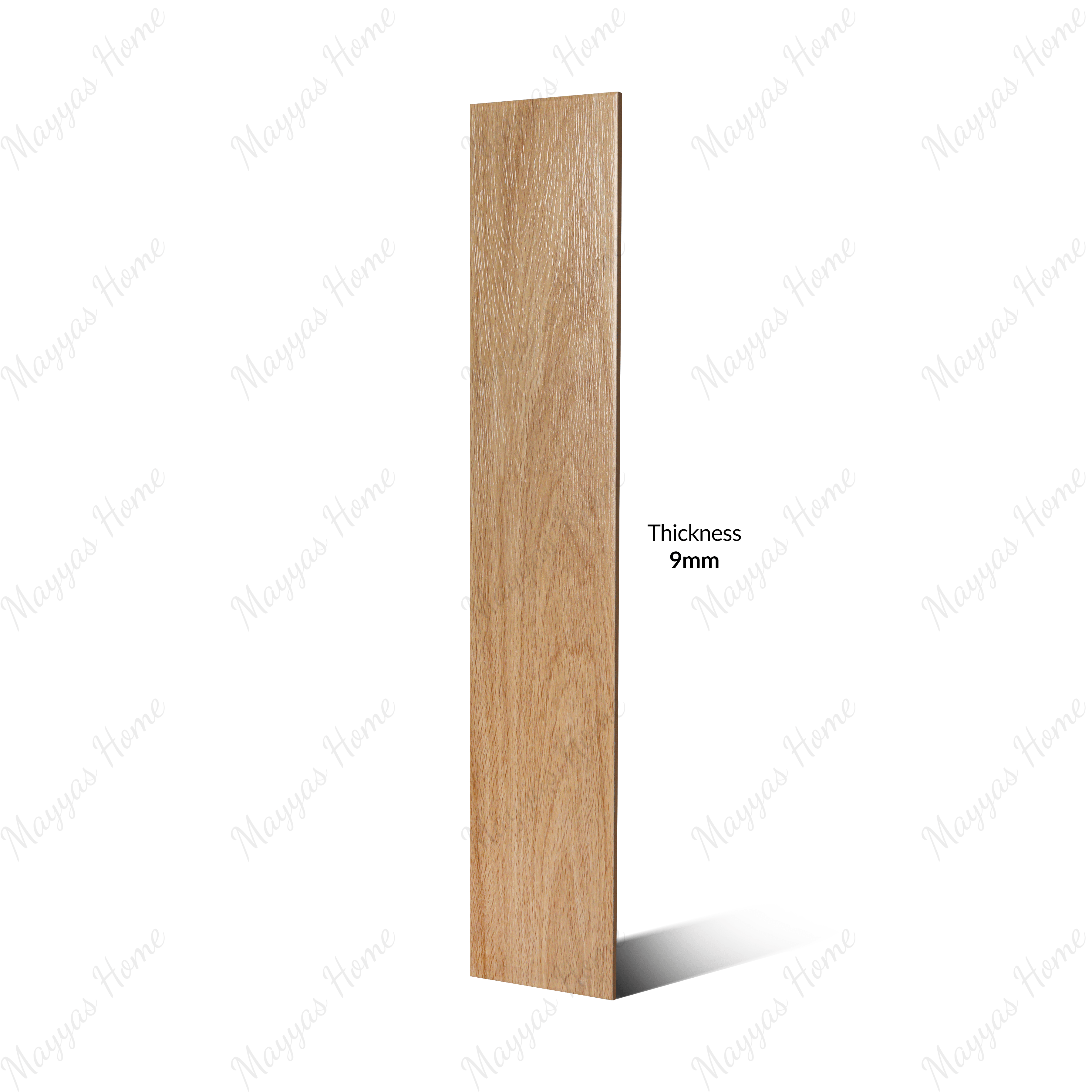 Buy 1807-K 15x80cm parquet porcelain tiles. 9mm thick, light wood look tiles for stylish bedrooms, kitchens & living rooms. Durable flooring in UAE.