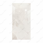 White Onyx 120x240cm glossy porcelain tile with onyx marble effect. Durable 9mm design, ideal for walls, floors, and elegant interiors.