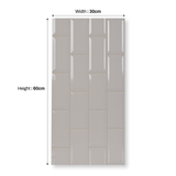 White 25L Civory 30x60cm 09mm Porcelain Tile