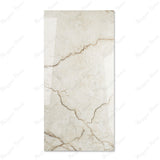 Torso Gold Glossy Marble Effect Porcelain Floor & Wall Tile 60x120cm 9mm