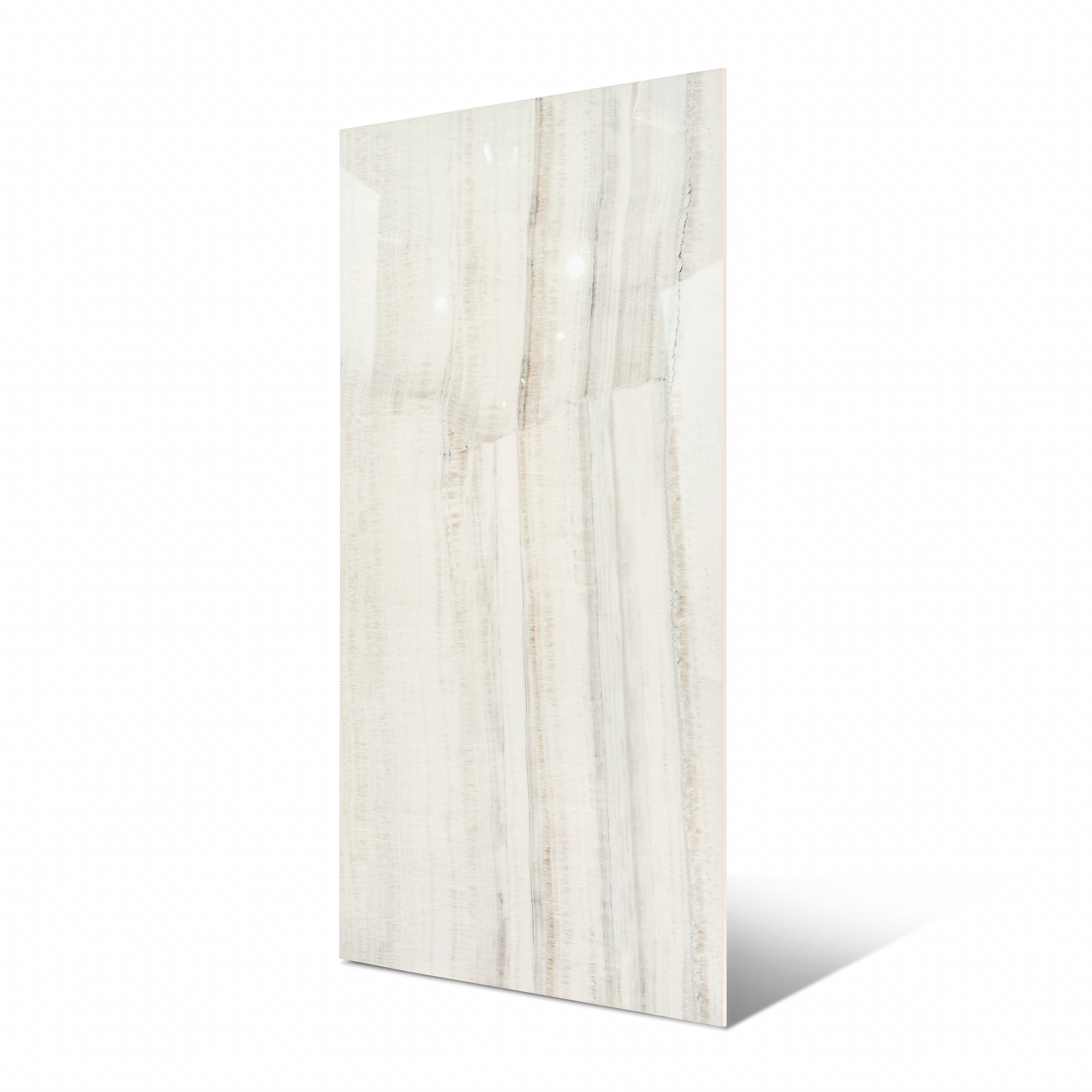 Katni Beige 120x240cm glossy tile with warm beige tones and seamless finish. Perfect for timeless interiors with a polished, natural look.