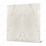Cararra Geona Gold 120x240cm glossy tile with elegant golden veining and marble appeal. Perfect for luxury walls, floors, and premium interiors.