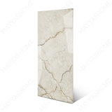 Torso Gold Glossy Marble Effect Porcelain Floor & Wall Tile 60x120cm 9mm