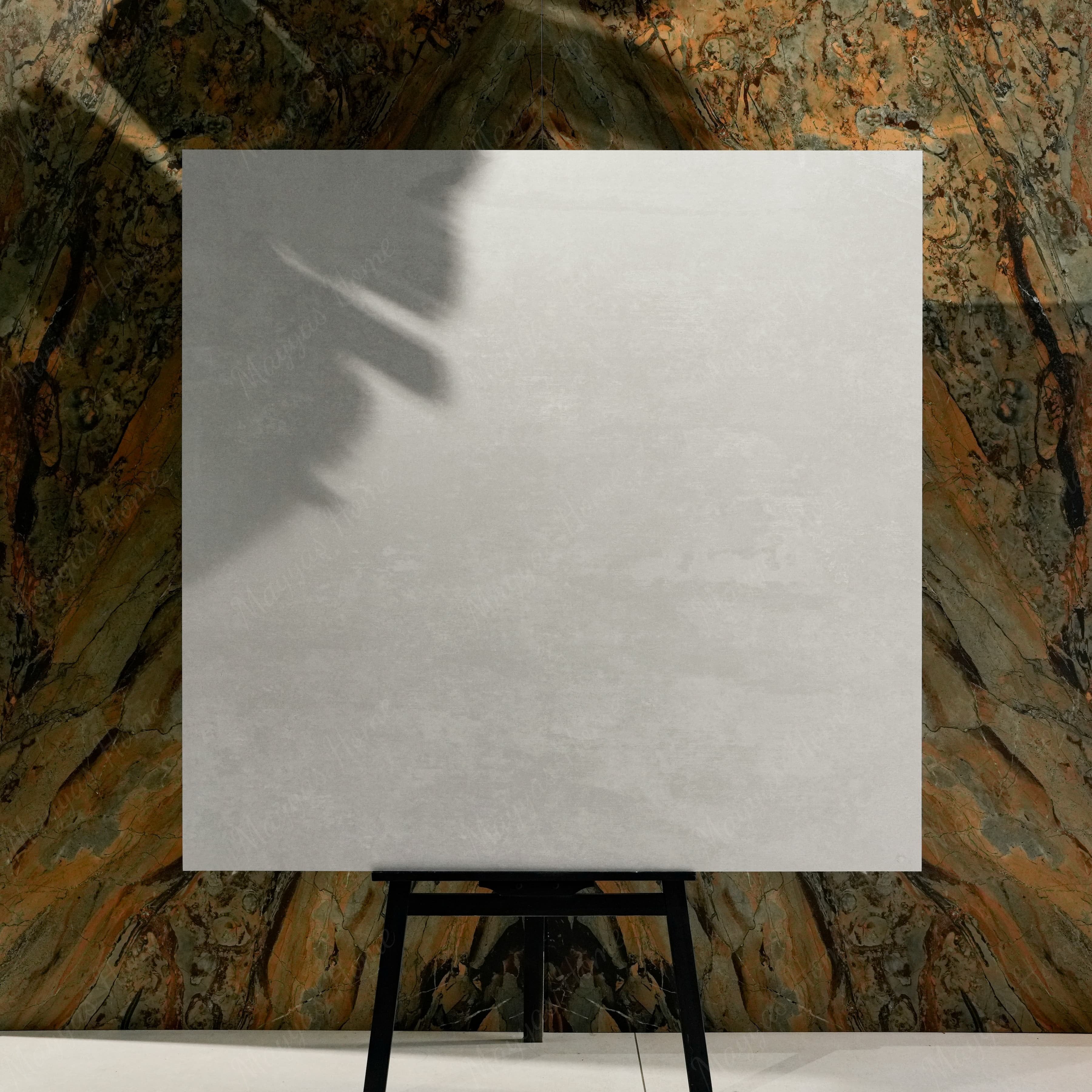 Granite White 120x120cm matt porcelain tile with subtle stone detail. Durable, stylish, and ideal for walls and modern flooring.