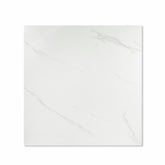 Smoke White 120x120cm matt porcelain tile with subtle grey veining. Durable, stylish, and perfect for modern floors and walls.