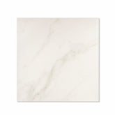Cecelia Gold 120x120cm matt porcelain tile with soft cream base and golden veining. Elegant, durable, and ideal for modern luxury interiors.