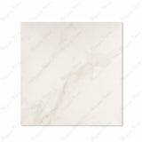 Cecelia Gold 120x120cm matt porcelain tile with soft cream base and golden veining. Elegant, durable, and ideal for modern luxury interiors.