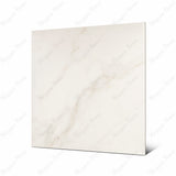 Cecelia Gold 120x120cm matt porcelain tile with soft cream base and golden veining. Elegant, durable, and ideal for modern luxury interiors.