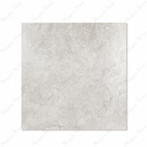 Resina Grey matte porcelain tile 120x120cm displayed on easel against luxury marble backdrop for UAE interior design