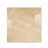 ARMANI BEIGE – 120x120cm glossy marble effect porcelain tile. Durable, elegant, and ideal for luxurious modern interiors and high-traffic spaces.
