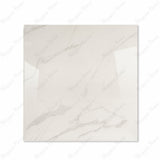 ELITE WHITE – 120x120cm glossy porcelain tile featuring premium white marble design. Large format tile perfect for elegant, durable flooring and wall applications.