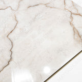 Torso Gold Glossy Marble Effect Porcelain Floor & Wall Tile 60x120cm 9mm