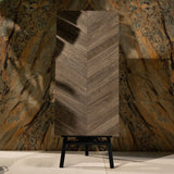 Canadian Walnut Wood Look Premium Porcelain Floor Wall Tile 60x120cm 9mm Thick
