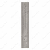 Mosaici Natural wood-look porcelain plank flat view showing weathered grey pine grain with natural knots for UAE interior design