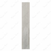 Spanish Grey wood-look porcelain plank tile with natural wood grain texture