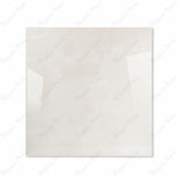 Onyx Helio glossy porcelain tile 120x120cm displayed on easel against luxury marble backdrop for UAE interior design