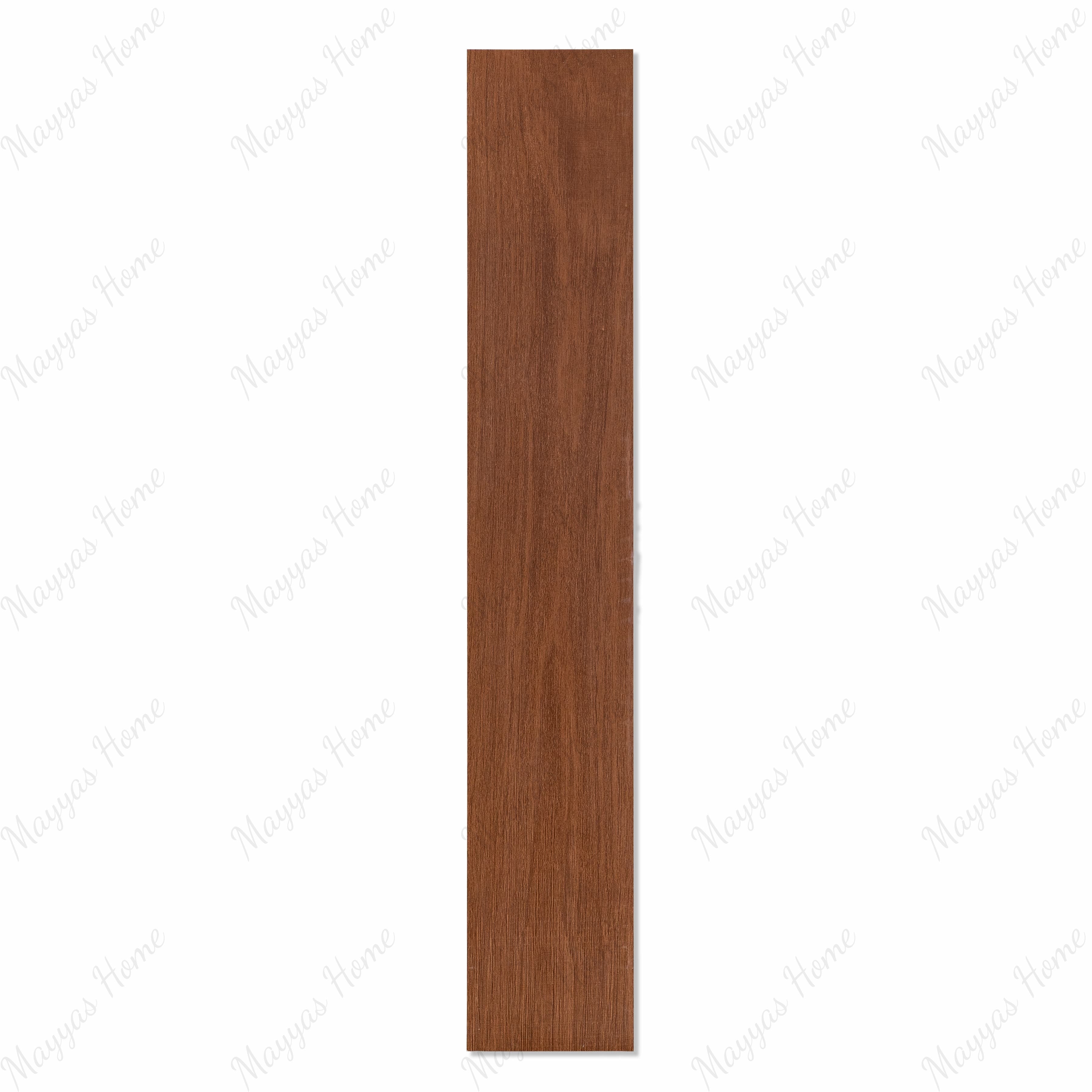 Warm bronze wood effect porcelain tile ideal for luxury UAE interiors