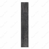Speria Nero charcoal black wood-look porcelain plank tile with rustic texture