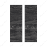Add elegance with stone look tiles in deep black, featuring intricate carving details and a sophisticated matt finish. Ideal for large format tiles.