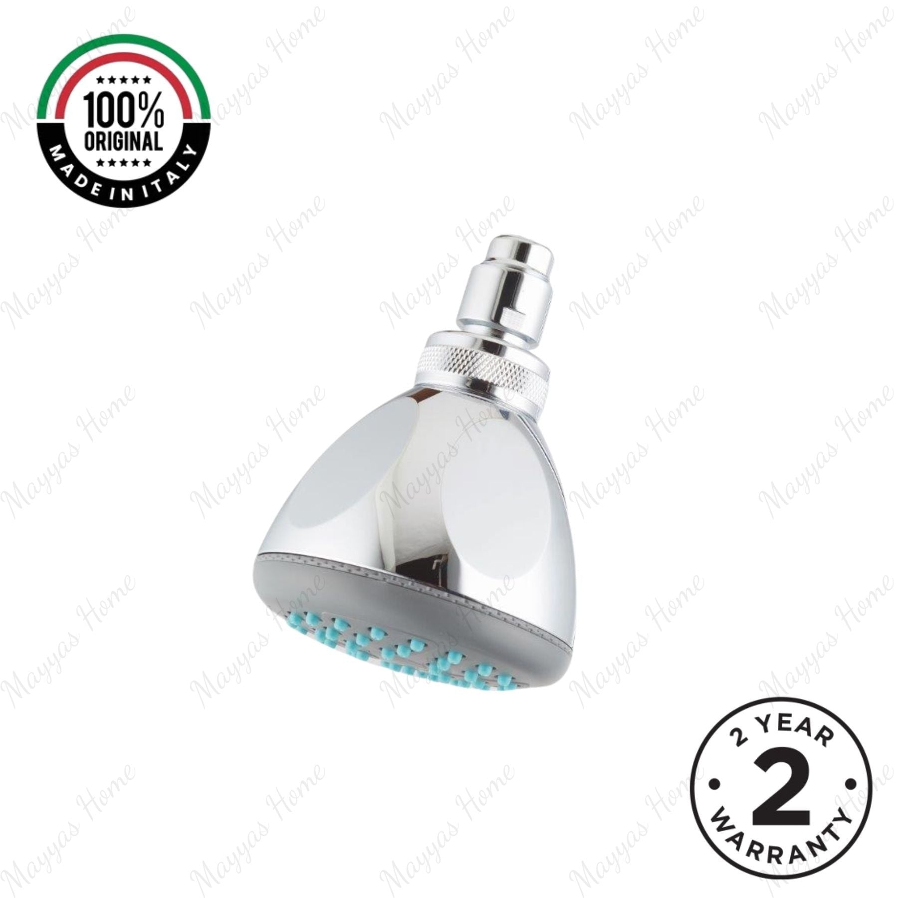 Adjustable ABS shower head with G1/2 female connection and chrome finish. Ideal for residential, hotel, healthcare and commercial shower installations across UAE.