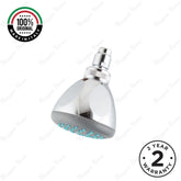 Adjustable ABS shower head with G1/2 female connection and chrome finish. Ideal for residential, hotel, healthcare and commercial shower installations across UAE.