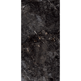 Africano Nero 80x160cm high glossy porcelain tile in deep black stone look. Durable 09mm finish, perfect for modern luxury interiors and statement walls.