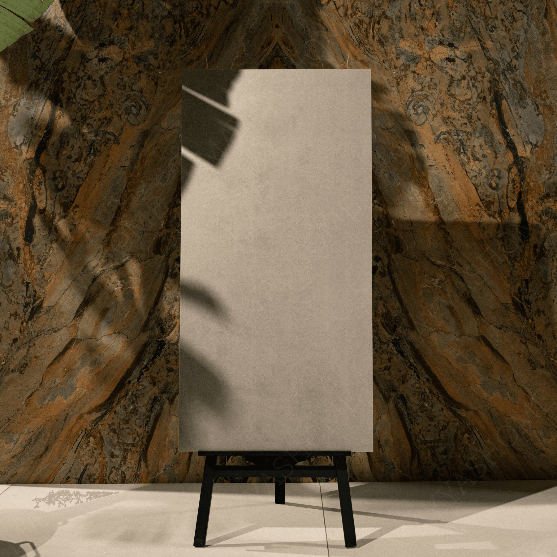 Almora Tusk porcelain tile 60x120cm with 9mm thickness features a warm marble look, durable porcelain body, premium finish for floors and walls.