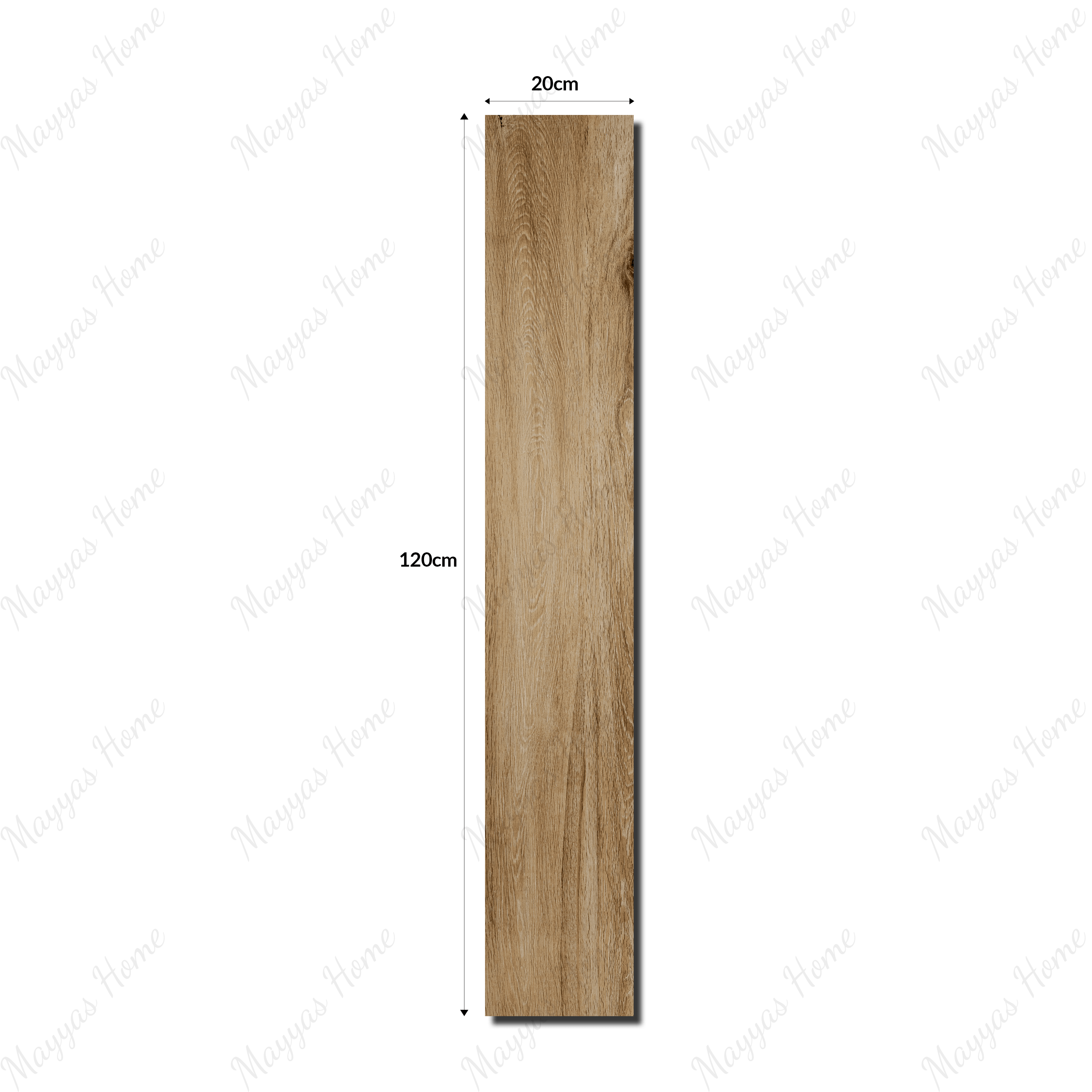Apricot Beige 20x12cm porcelain tile with 09mm thickness. Durable, water-resistant, and easy to maintain. Perfect for walls, kitchens, and bathrooms.