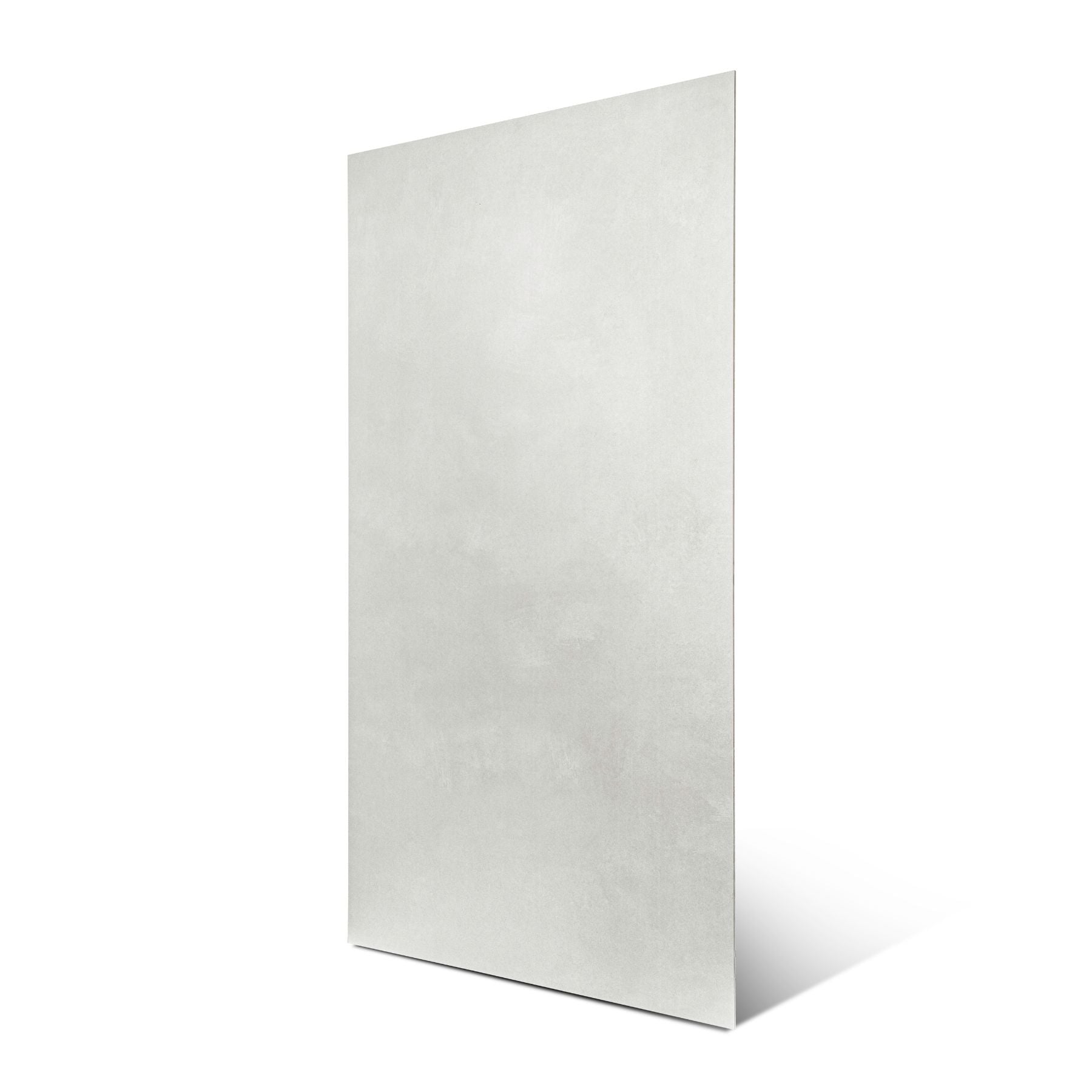 Arctic Pearl porcelain tile in 60x120cm size with elegant white tones, smooth texture and durable 9mm thickness, ideal for floors and walls.