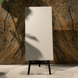 Arctic Veil porcelain tile 60x60cm with 9mm thickness, marble-look design, durable porcelain, ideal for floors and walls.