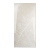 Armani Grey glossy marble effect porcelain tile 60x120cm with 9mm thickness features soft grey tones, elegant veining and polished finish for luxury interiors.