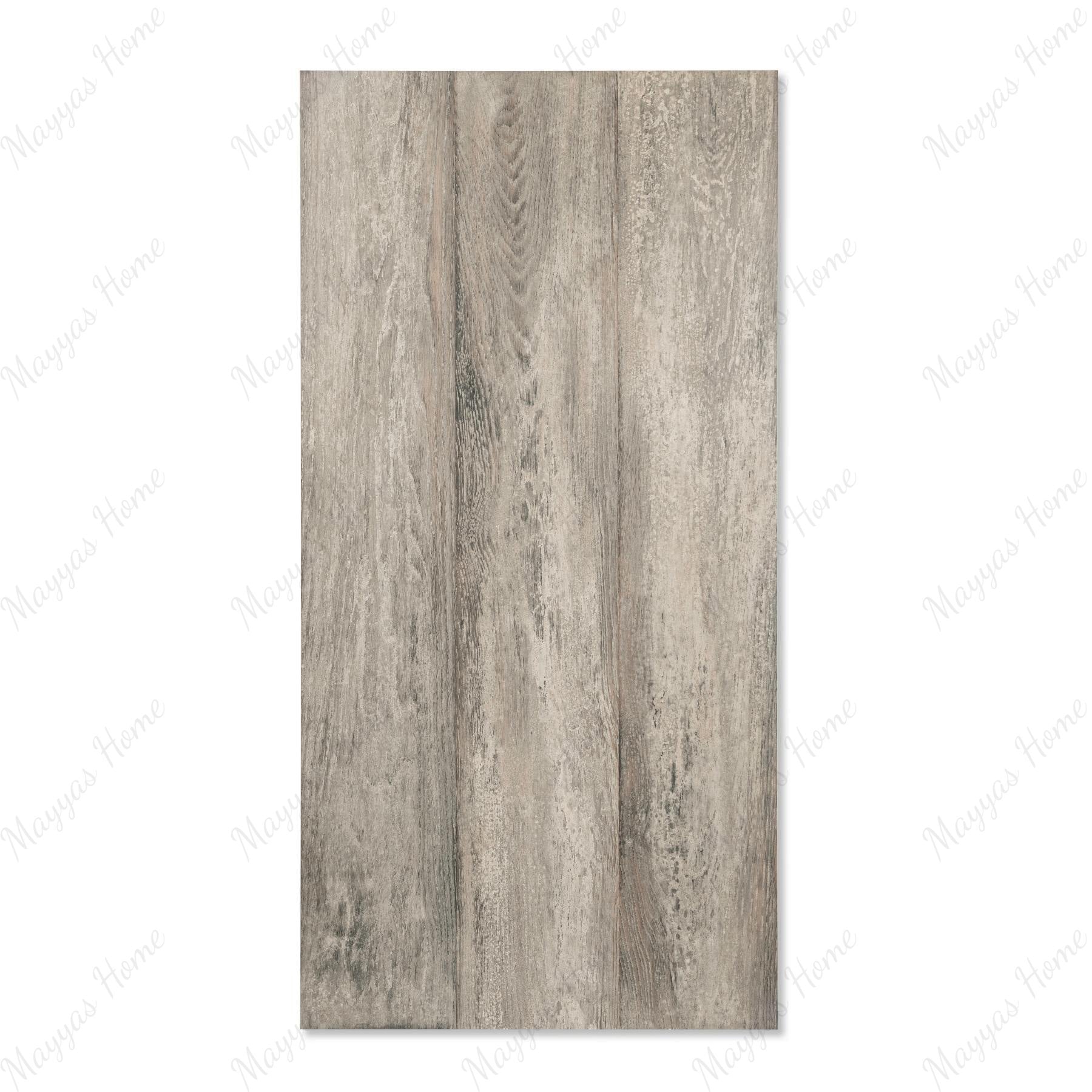 Artwood Grey 60x120cm porcelain tile with grey wood texture, durable 9mm body and contemporary interior appeal.