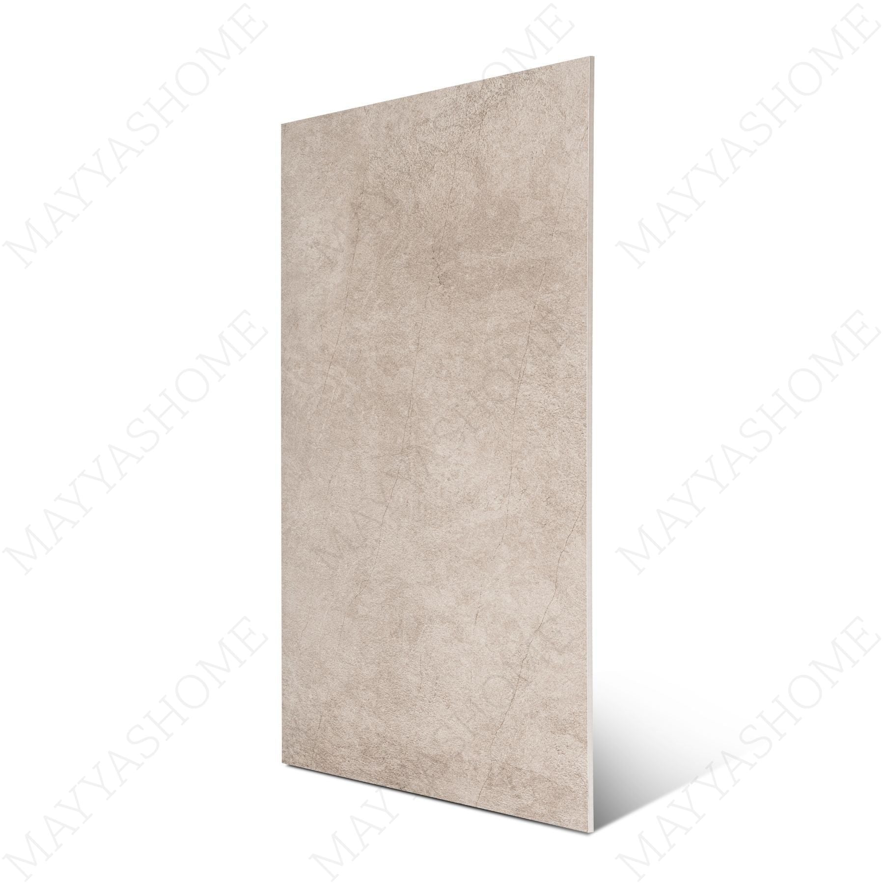 Aster Cookie matte stone look porcelain tile 60x120cm with 9mm thickness features warm neutral tones, modern texture, and durable performance for interiors.