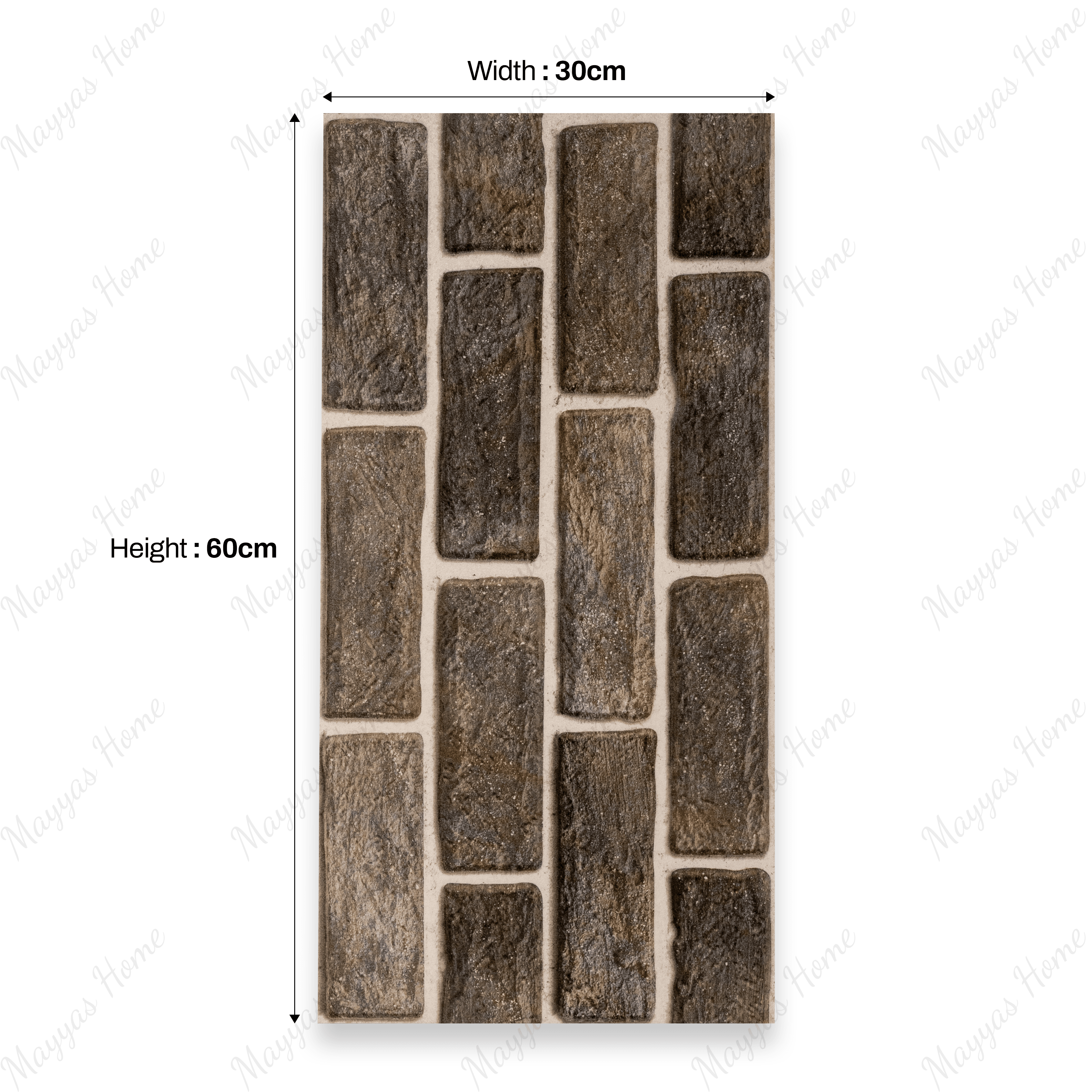 Austria 04 30x60cm porcelain tile with 09mm thickness. Stone-effect design, durable and stylish for modern walls and floors.